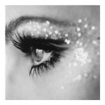 Glittery eyes