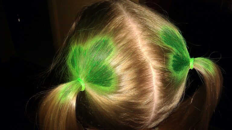 St. Patrick's Day Hair