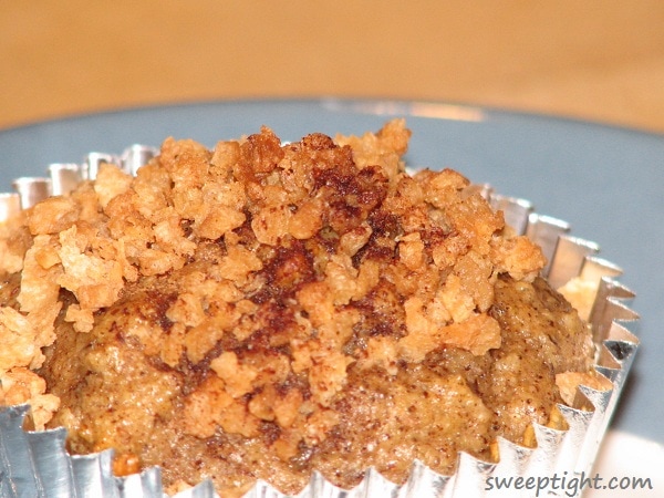 TVP cinnamon topping