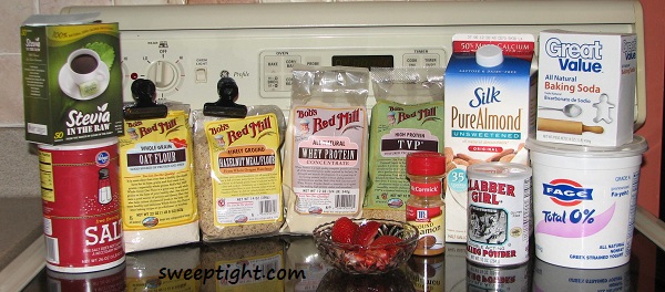 hazelnut muffin ingredients
