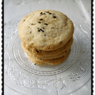 Lavender Lemon Sugar Cookies