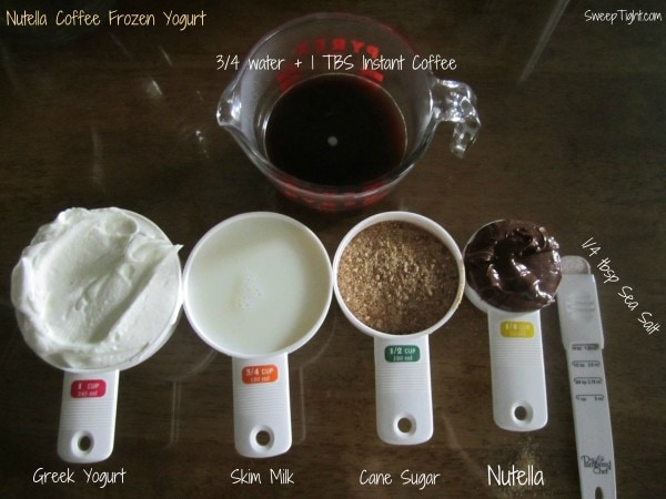 nutella coffee ingredients