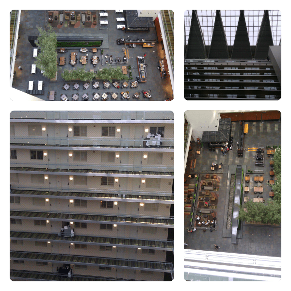 Embassy Suites Chicago hotel lobby