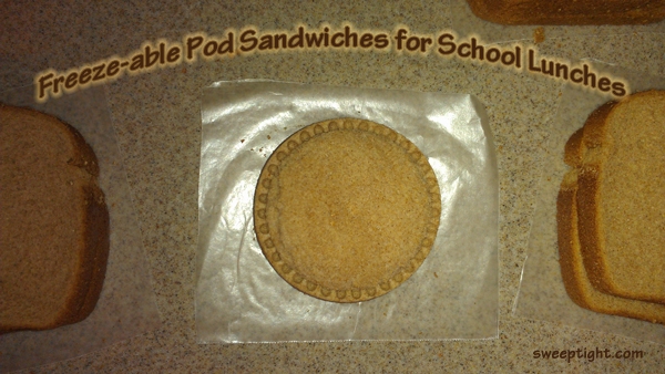 freeze-able pod sandwich recipe