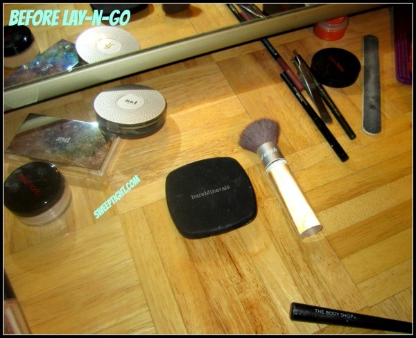 makeup before