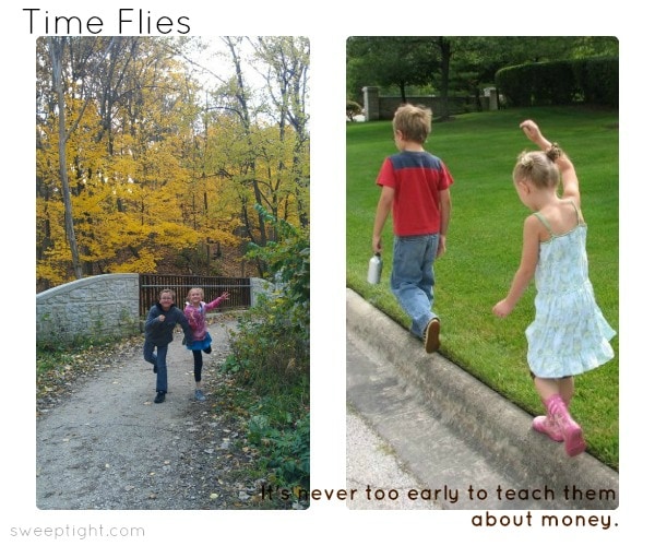 Children growing Time Flies