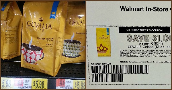 gevalia and money saving coupon