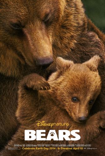Disneynature BEARS movie poster.