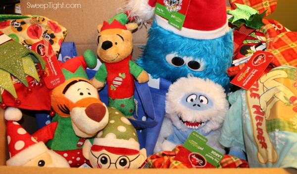 Holiday box of toys