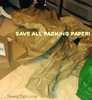 Life Hack for Free Wrapping Paper 