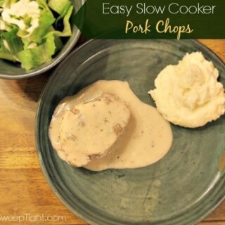 Easy slow cooker pork chops