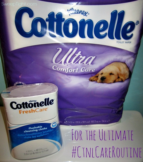 Help Prevent a UTI with Cottonelle #CtnlCareRoutine
