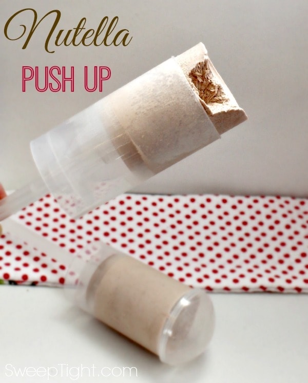 Nutella Frozen Push Ups Recipe