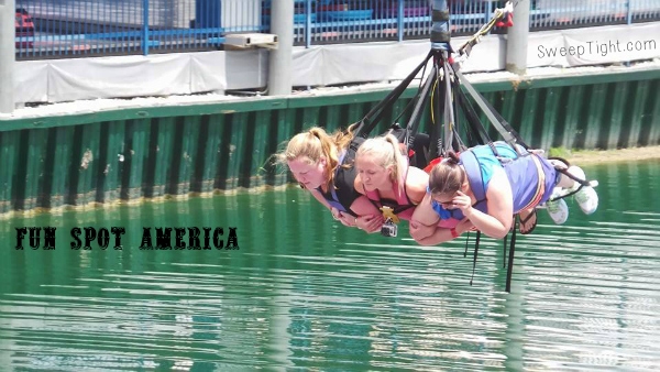 Riding the TALLEST SKYCOASTER IN THE WORLD with two mom bloggers #RockYourVacation