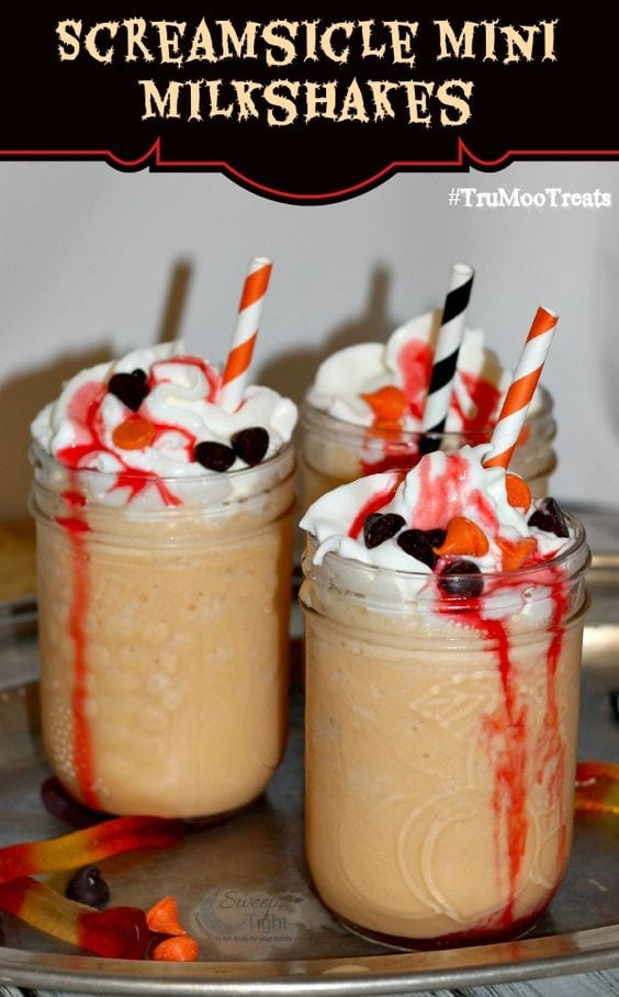 Beware of this Screamsicle Mini Milkshakes Recipe