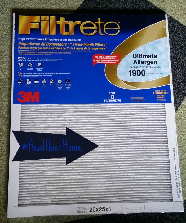 Filtrete air filter.