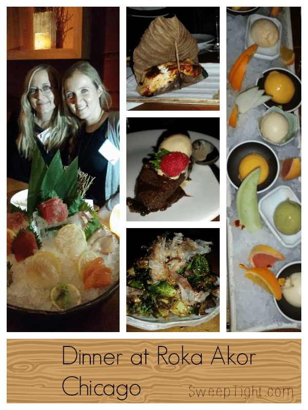 Sushi Dinner in Chicago at Roka Akor 