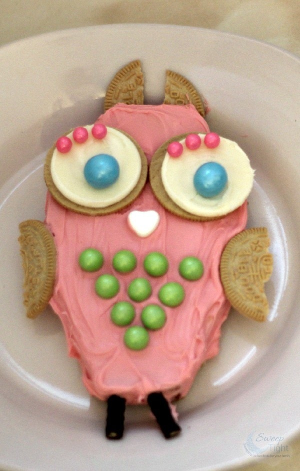 DIY Owl Cake