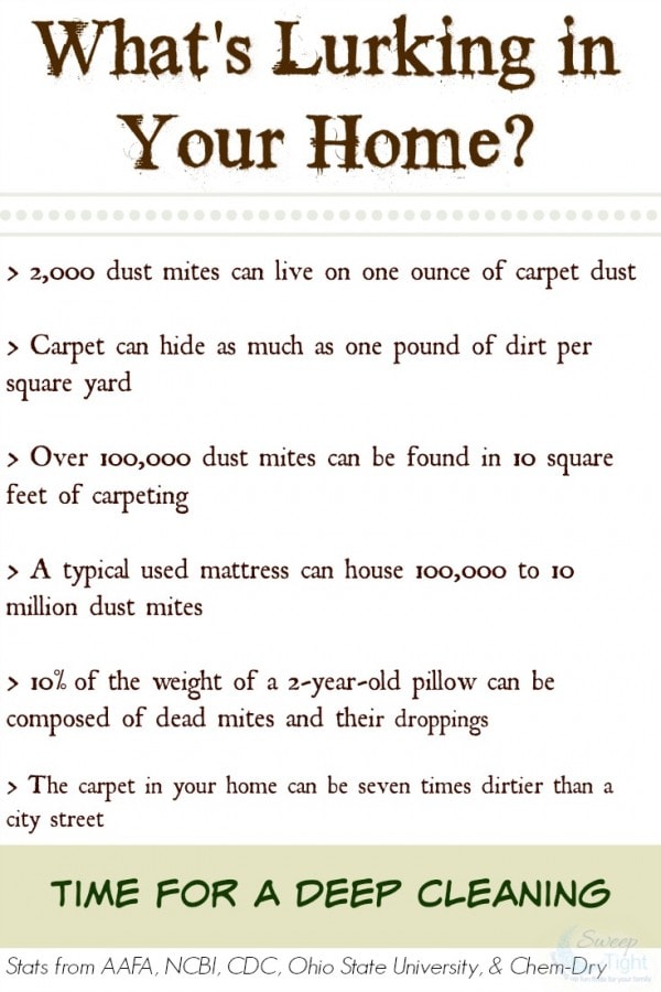 Deep Cleaning to Reduce Allergens