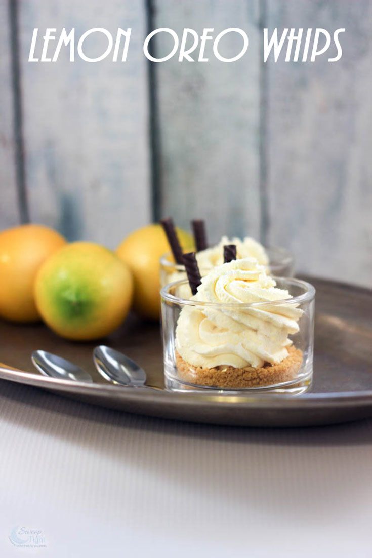 Lemon Oreo No Bake Cheesecakes for Two Recipe