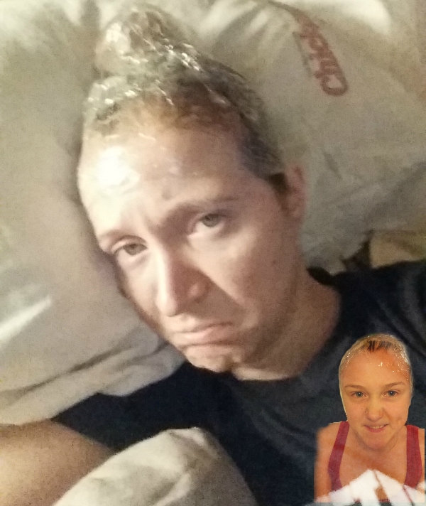 Heeby Jeeby Factor for Lice: 10+ So everyone slept with tea tree oil on their heads. You know, who needs to sleep well anyway? #GoToBed
