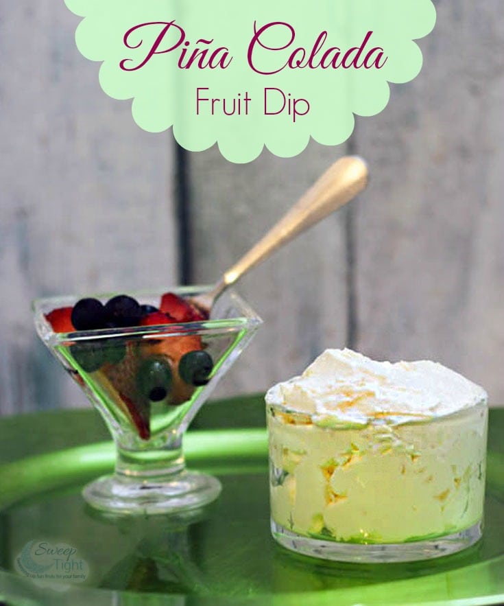 Piña Colada Fruit Dip Recipe