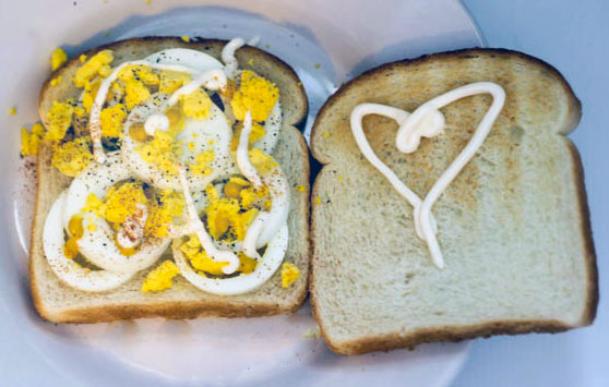 Shortcut Egg Salad Sandwich Recipe