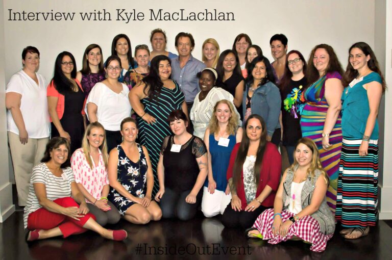 Interview with Kyle MacLachlan voice of Riley's Dad in #InsideOut #InsideOutEvent