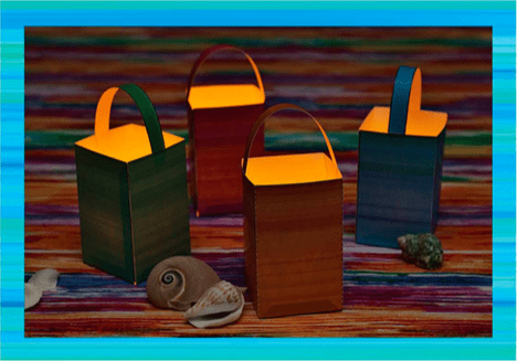Teen Beach 2 viewing party crafts - Paper Lanterns.