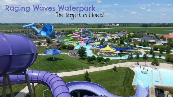Raging Waves Waterpark is the biggest in Illinois. It's just 45 minutes outside Chicago and so much fun! #EndlessSummer #ad