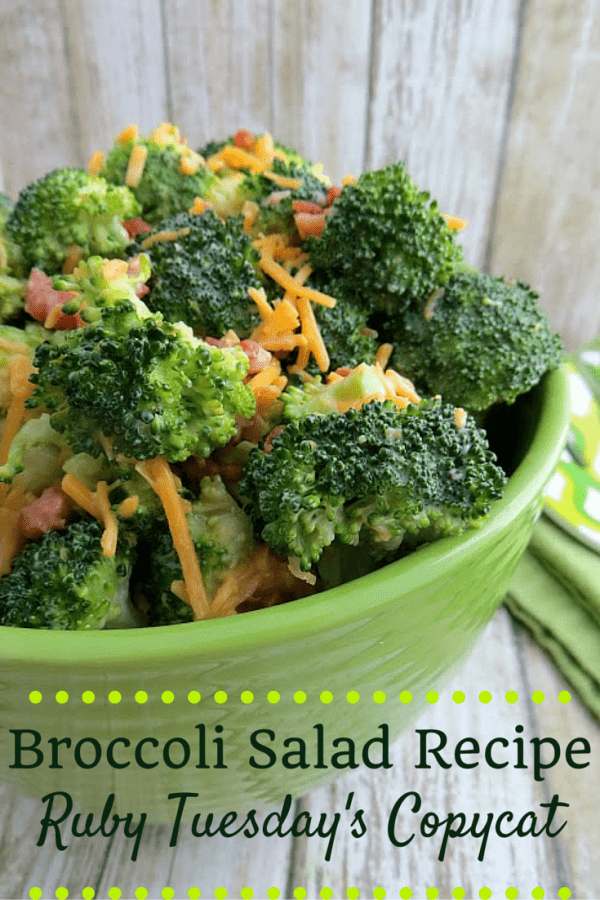 Broccoli Salad Recipe - Ruby Tuesday's Copycat