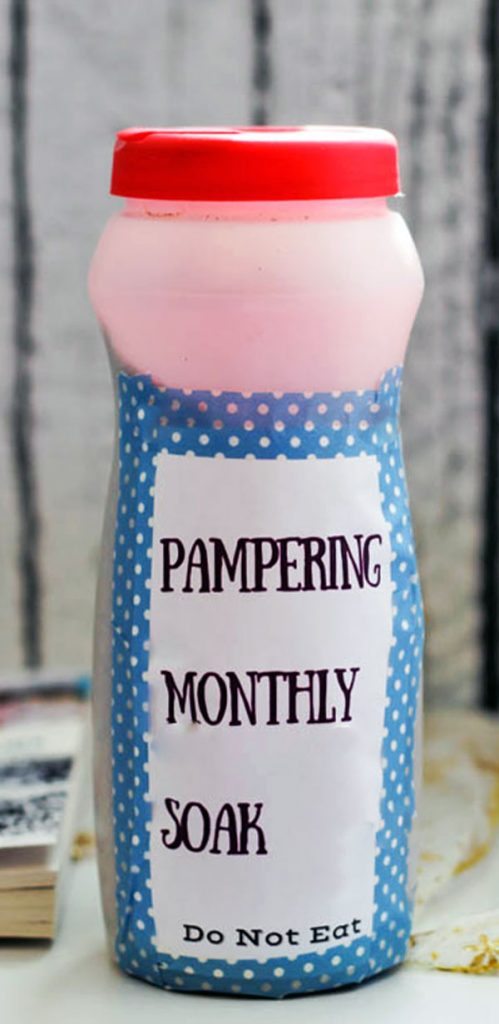 PMS Sea Salt Soak Recipe 