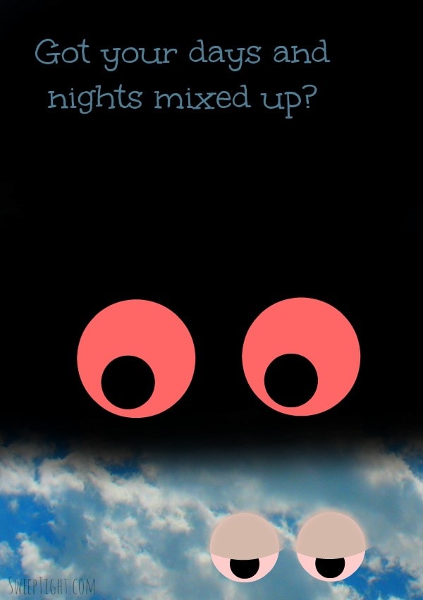 Eyes in clouds. 