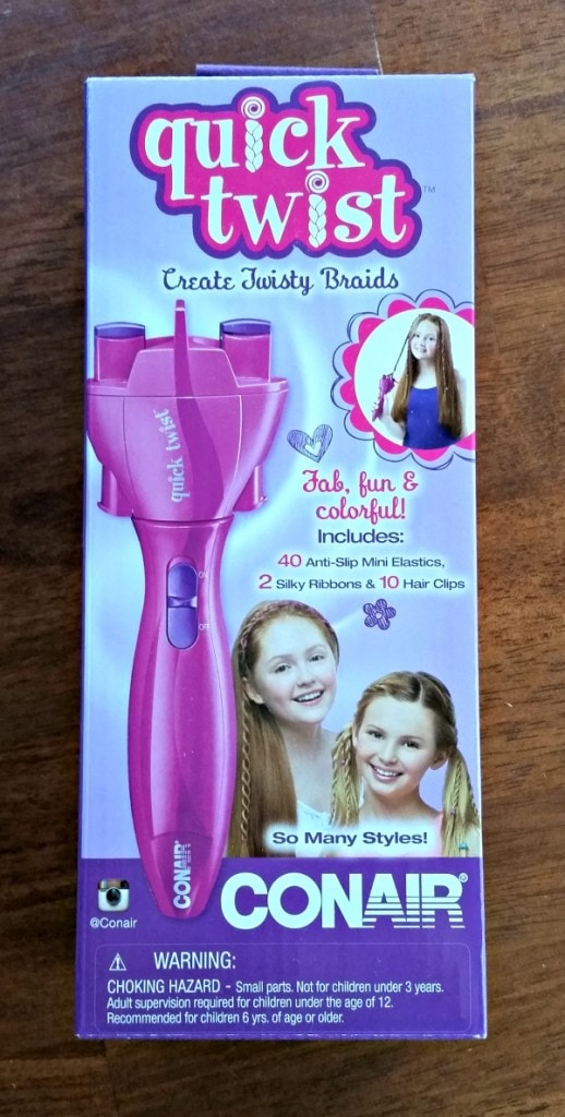Conair Quick Twist even works on thin fine hair! #QuickTwist #sponsored