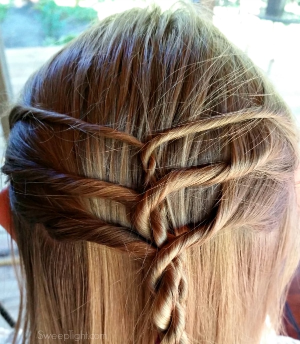 Conair Quick Twist even works on thin fine hair! #QuickTwist #sponsored