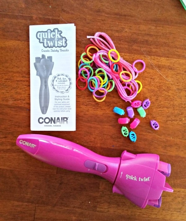 Conair Quick Twist even works on thin fine hair! #QuickTwist #sponsored
