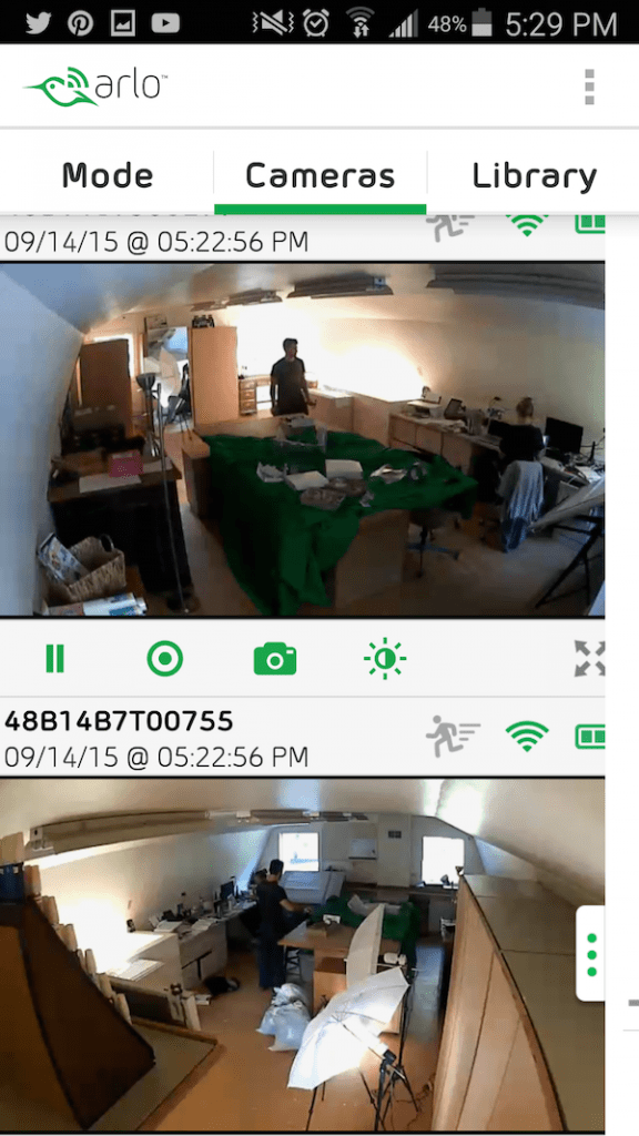 Our new wireless security is awesome for the new office. It's like our professional she shed! #spon