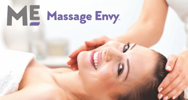 Woman getting a massage.