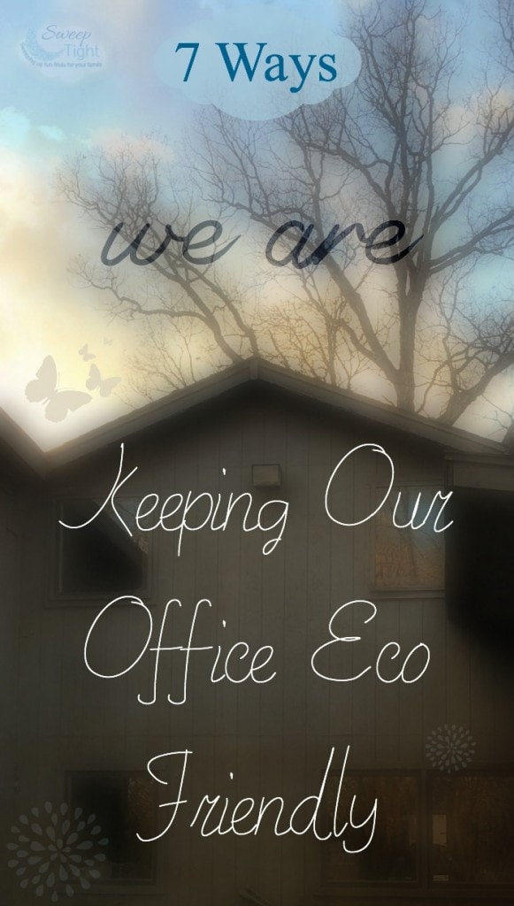 The outside of our office barn. 
