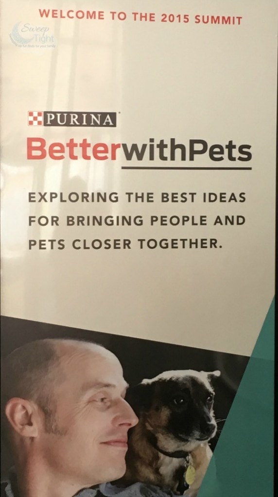 Purina Better With Pets sign. 