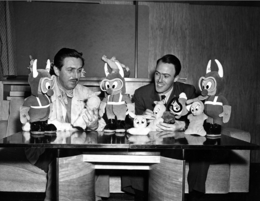 Walt Disney and Roald Dahl. 
