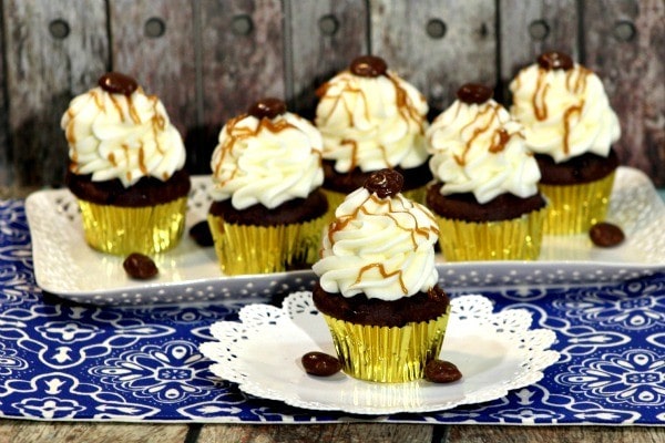 Chocolate Cupcakes with Salted Caramel Frosting Recipe