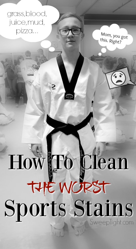 How to remove stains from clothes, uniform, gear, and even get rid of odor!