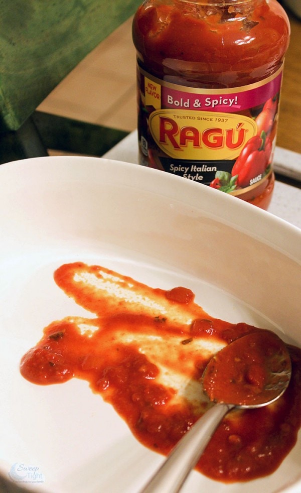 Ragu in pan