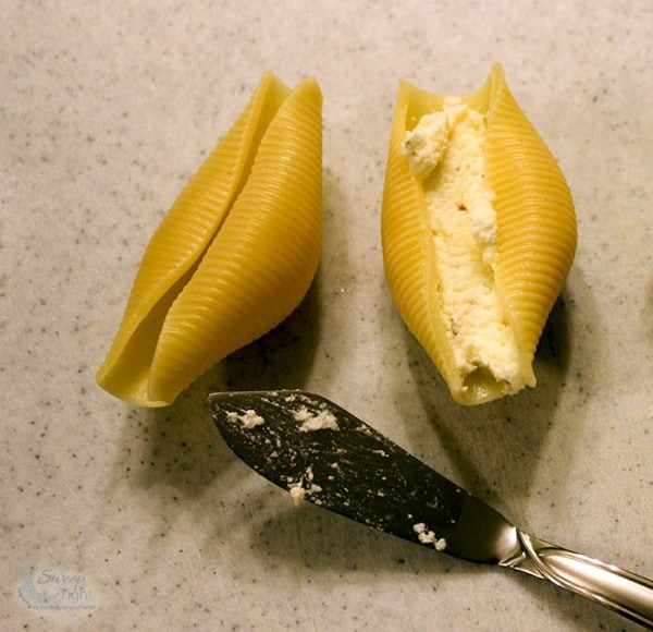 Stuffing shells