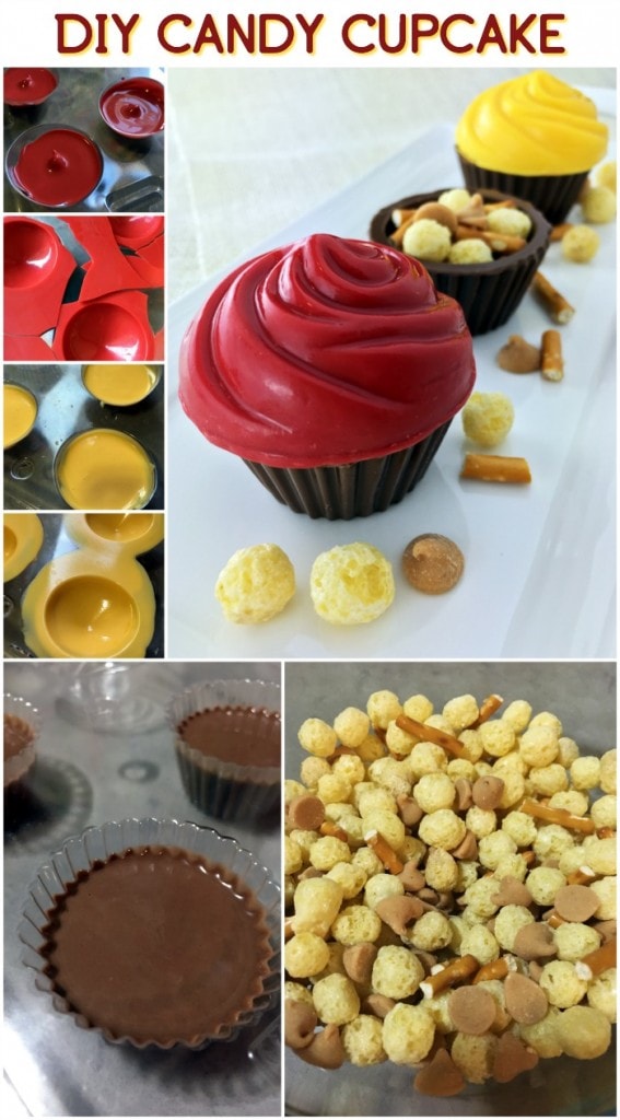How to Make a Fillable Candy Cupcake Recipe