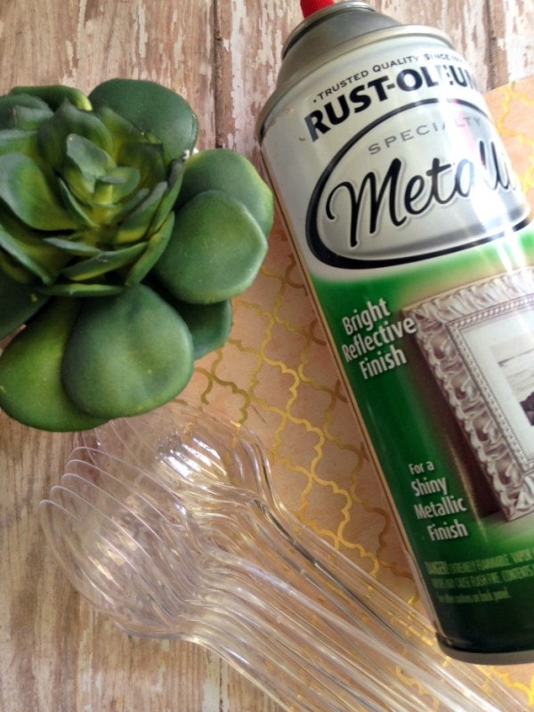 Plastic Spoon Craft - Easy Upcycled Lotus Planter