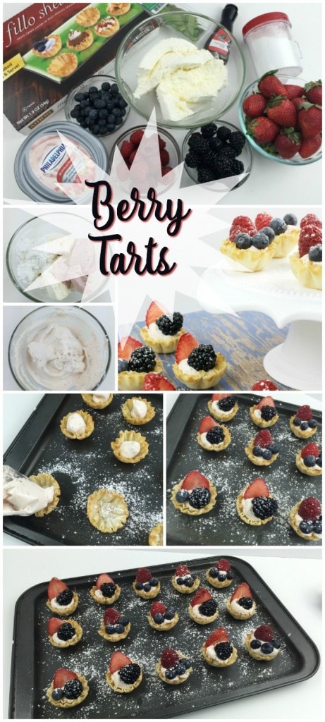 Easy Mini Fruit Tart Recipe - 4th of July Party Food