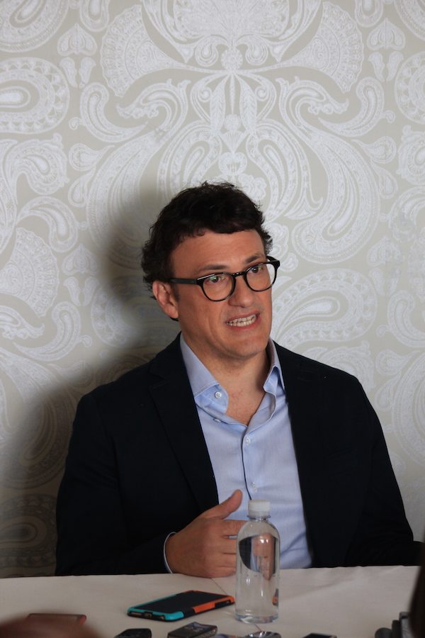 Exclusive interview with Captain America: Civil War directors, The Russo Brothers #CaptainAmericaEvent #TeamIronMan
