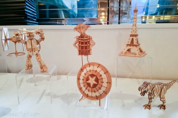 IncrediBuilds on display. 